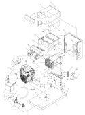 Page D Diagram and Parts List for 040228-1  Briggs and Stratton Generator
